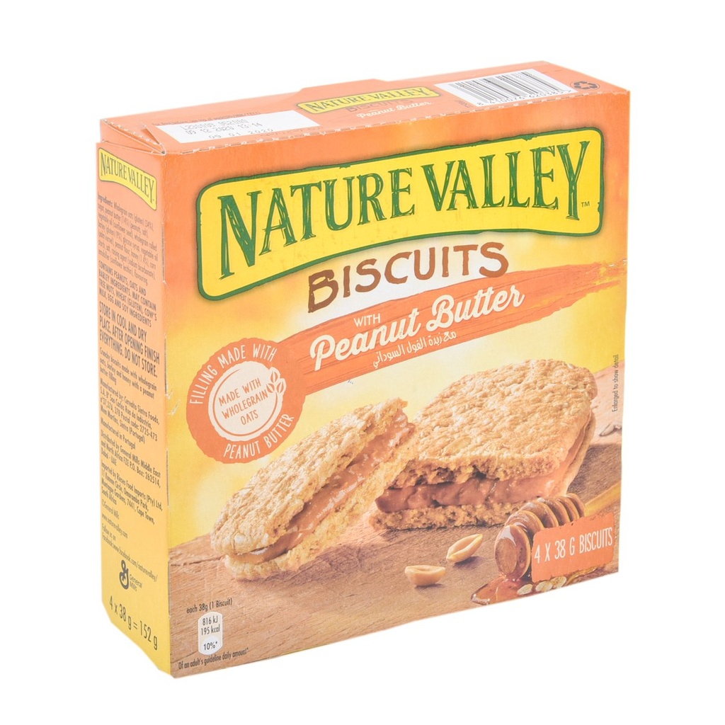 Nature Valley BISCUITS PEANUT BUTTER 38GX4
