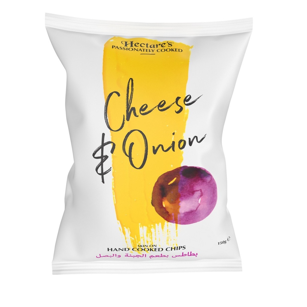 HECTAREâ€™S CHIPS CHEESE  ONION 150G