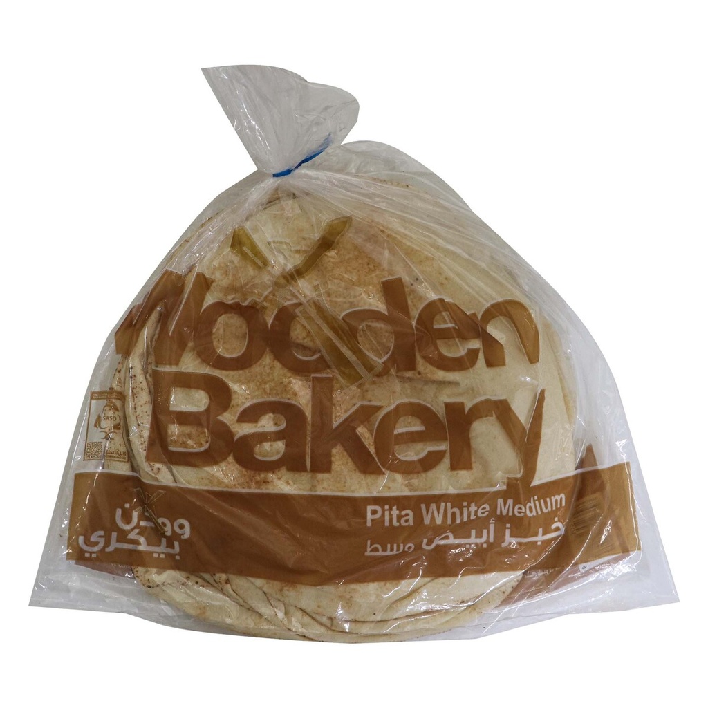 Arabic Pita White Medium (10 Loaves)