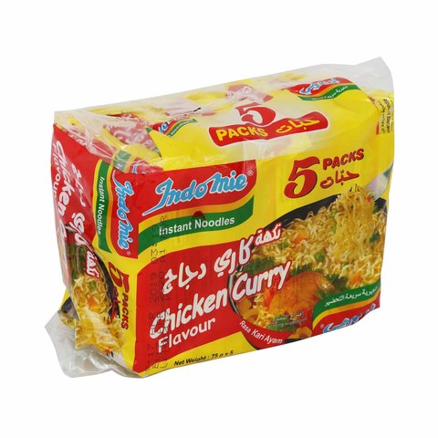 INDOMIE Instant noodle Chicken Curry Flavour  5x70g
