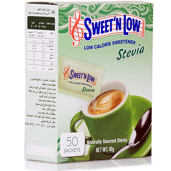 SWEET N LOW STEVIA - 50'S