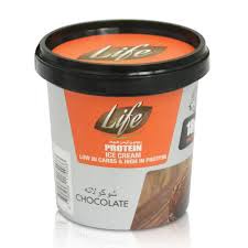 لايف ايس كريم عالي البروتين بنكهة الشوكولاتة 130مل