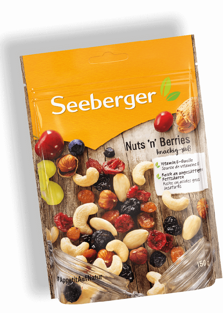 Seeberger Nuts N Berries 150 gm