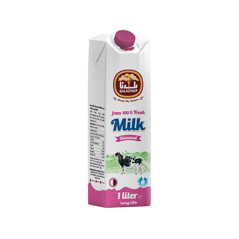 Baladna UHT Skimmed Milk 1L