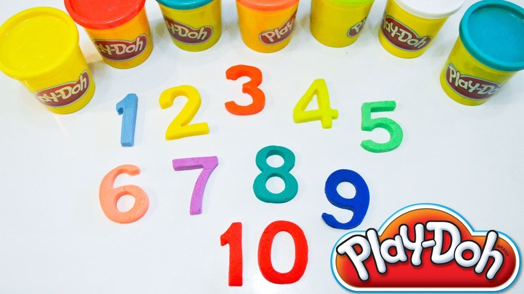 Play Doh Numbers