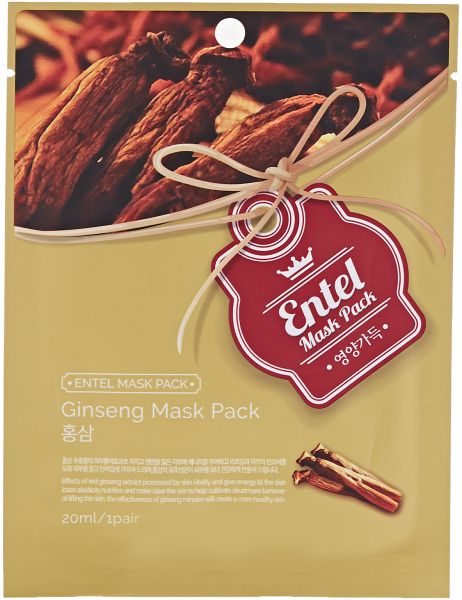 Entel Ginseng Mask Pack