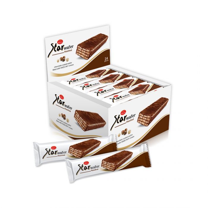 star wafer hazelnut 35g