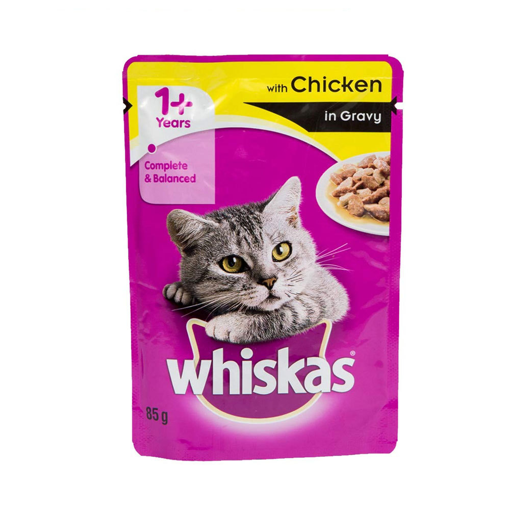 Whiskas Chicken Pouch 80 gm