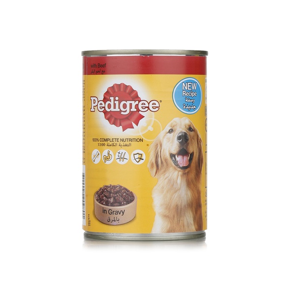 Pedigree Beef Chunky Tin 400 gm