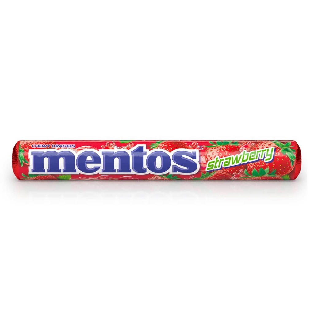 Mentos Chewy Dragees Strawberry
