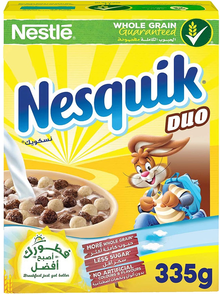 Nesquik Duo Cereal 14X335G