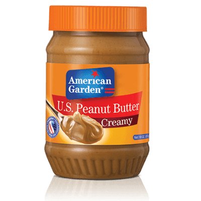 Peanut Butter Creamy - American Garden 510 Gr