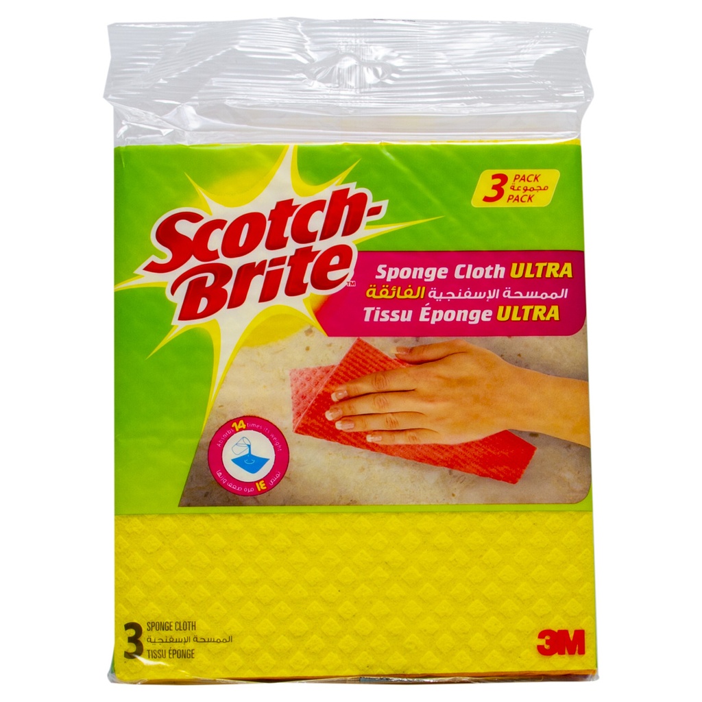 SCOTCH BRITE SPONGE CLOTH