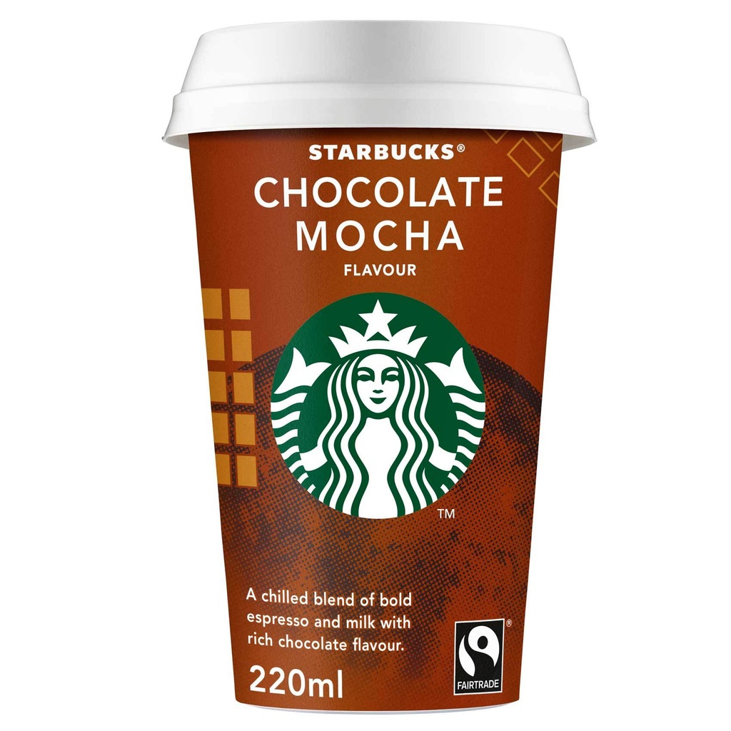 Starbucks Chocolate Mocha Coffee Drink 220ml