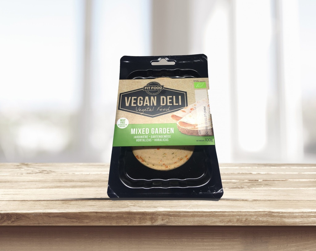 FIT-FOOD ORGANIC VEGAN SANDWICH FILLING MIXED GARDEN 100G