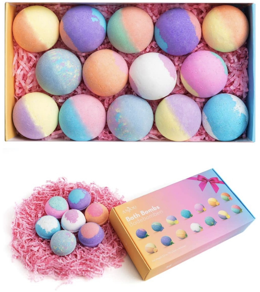 Anjou  Bath Bomb Badebomben  14 pc