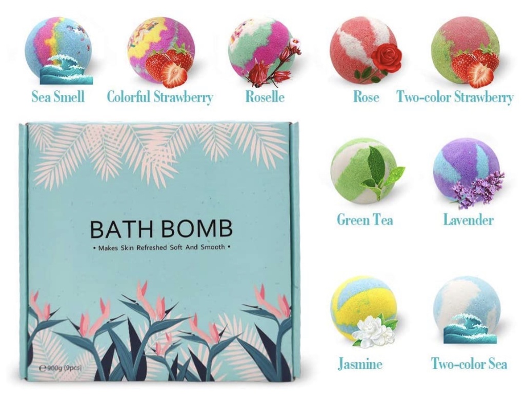 Bath Bomb set 9 pcs