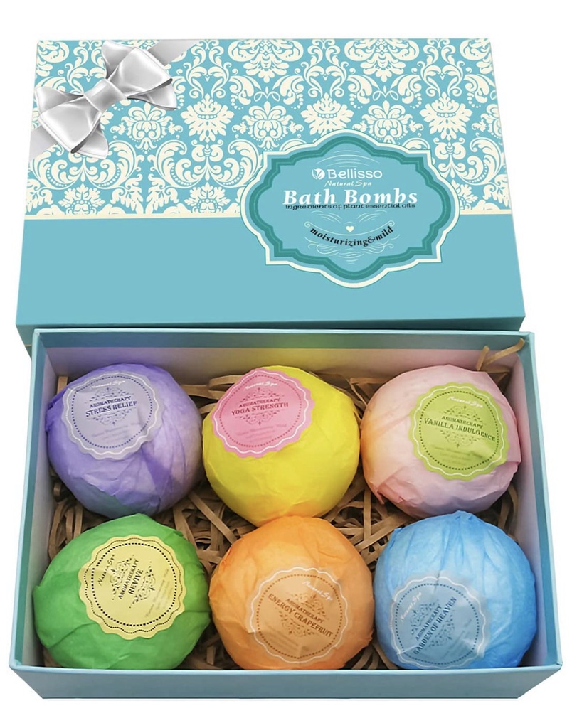 Bath Bomb set 6 pcs