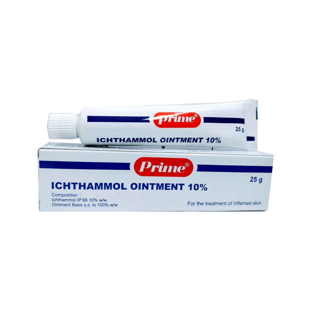 Prime Ichthammol Ointment 10% 25Gm
