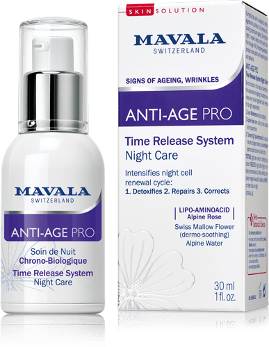 Mavala Swiss Skin Anti Age Pro Time Release System Nigth Care Cream 30Ml