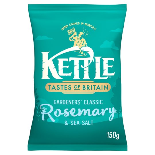 KETTLE CHIPS ROSEMARY 150G*8