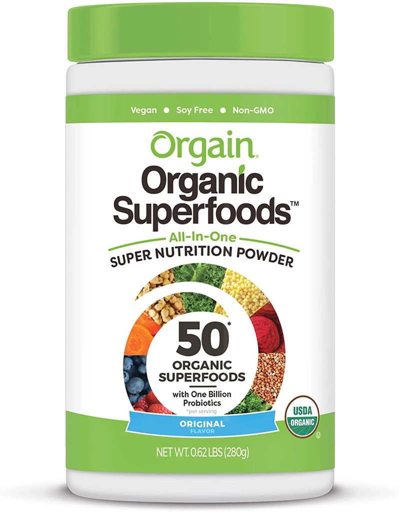 Orgain Organic Green Superfoods Powder