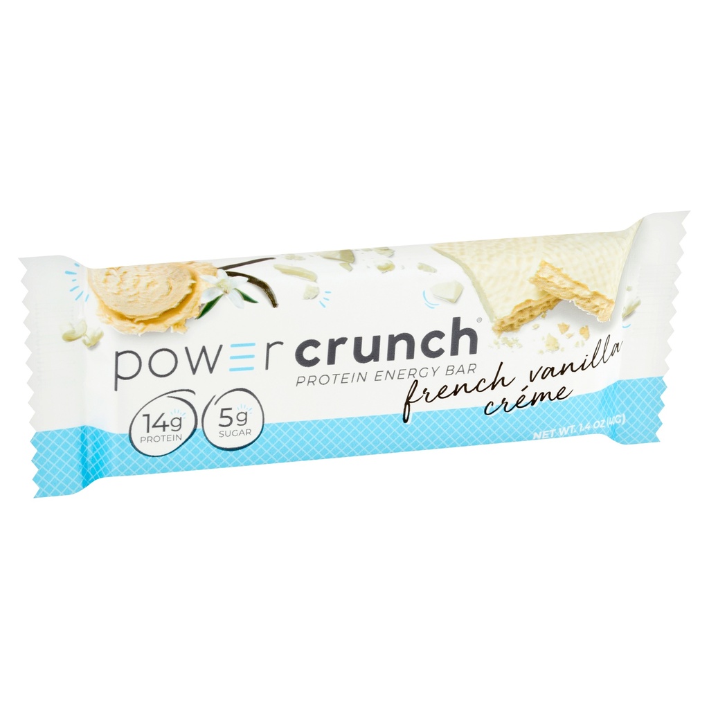 Power Crunch Original Protein Bars french vanilla crème