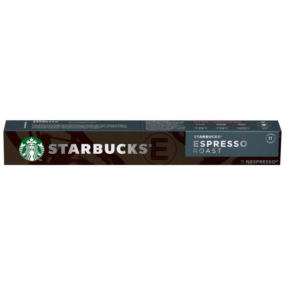 STARBUCKS Espresso Roast Coffe by Nespresso 10 Capsuls 75g