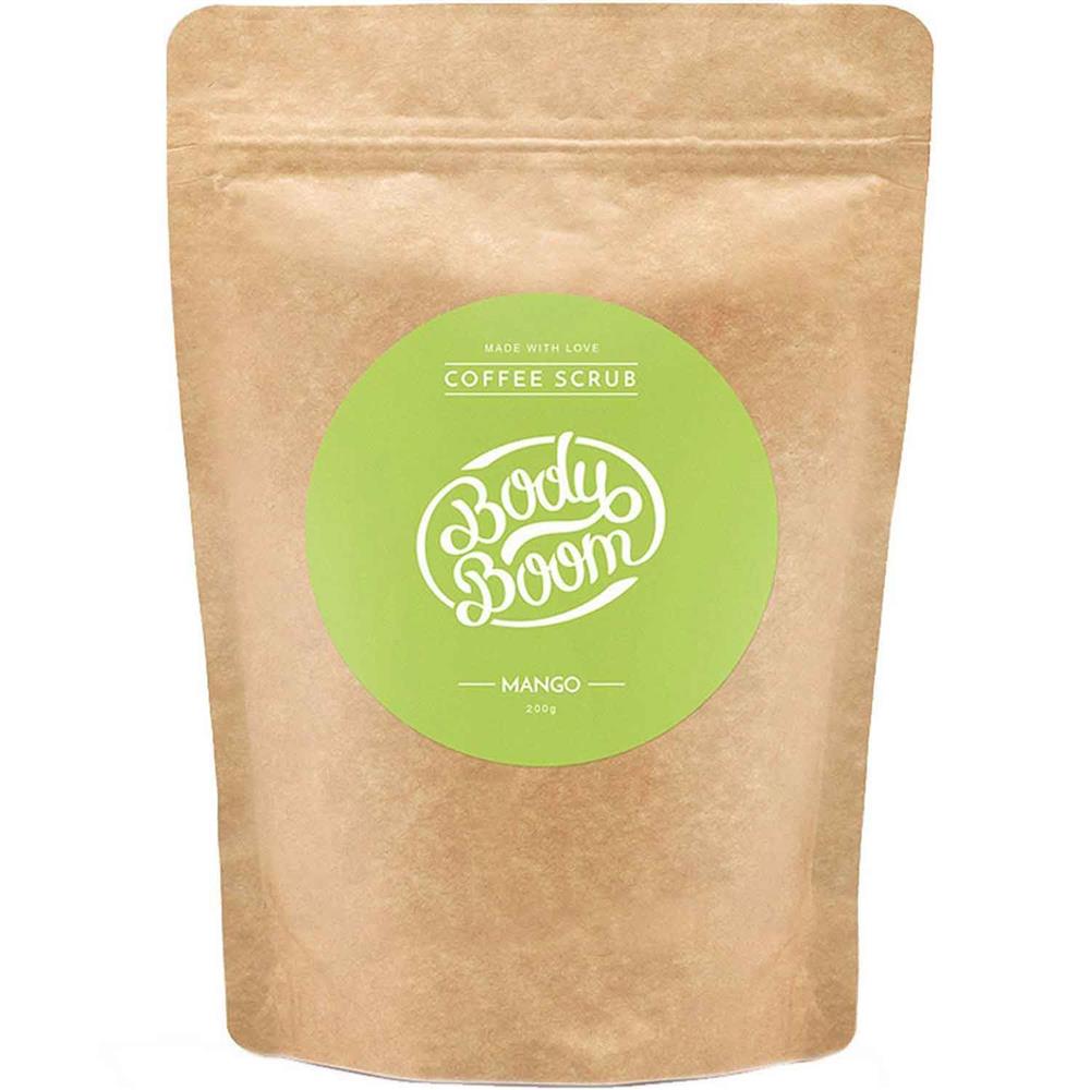 Body Boom Mango Coffee Scrub - 100 Gms.