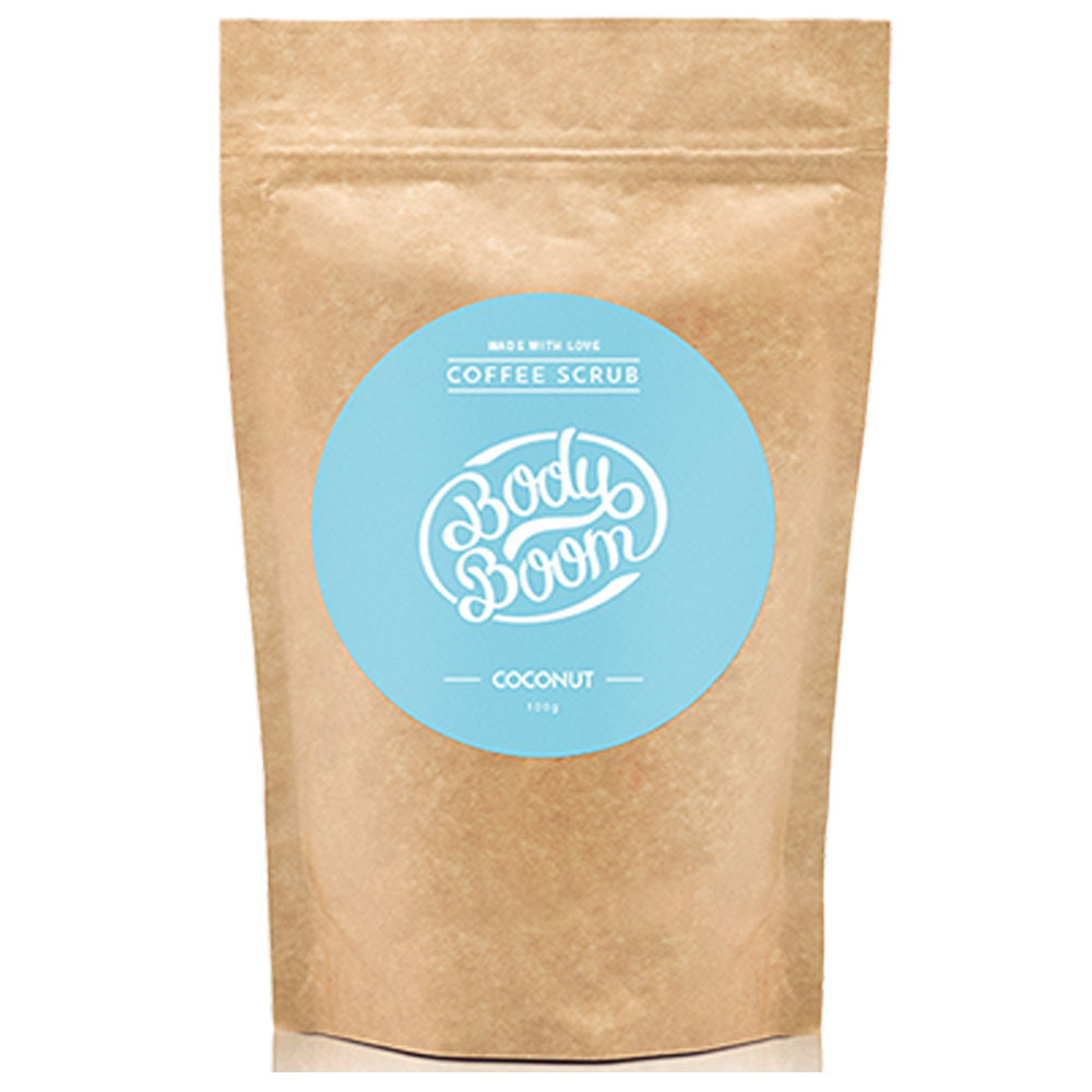 Body Boom Coconut Coffee Scrub- 100 Gms.