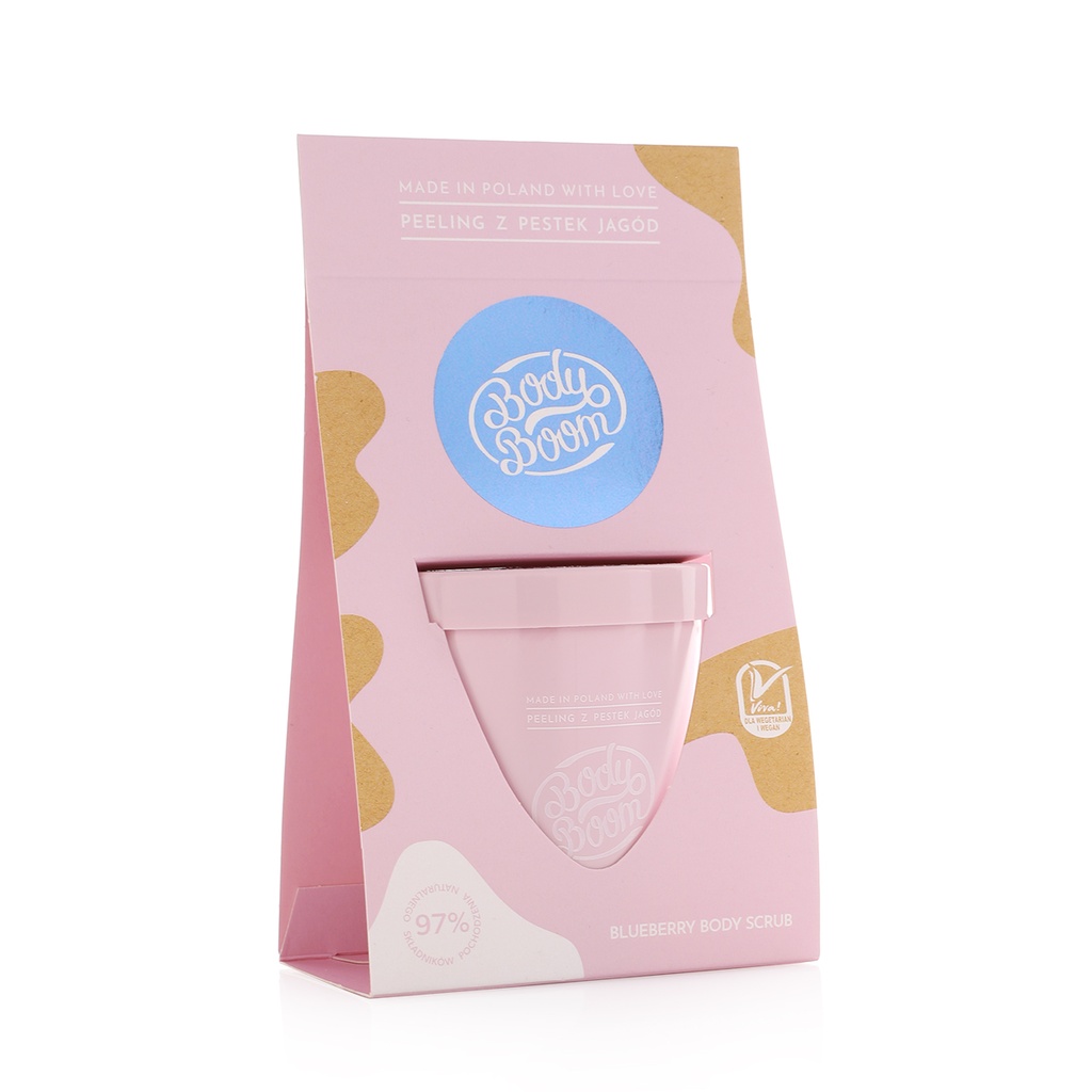 Body Boom Blueberry Scrub - 100 Gms.