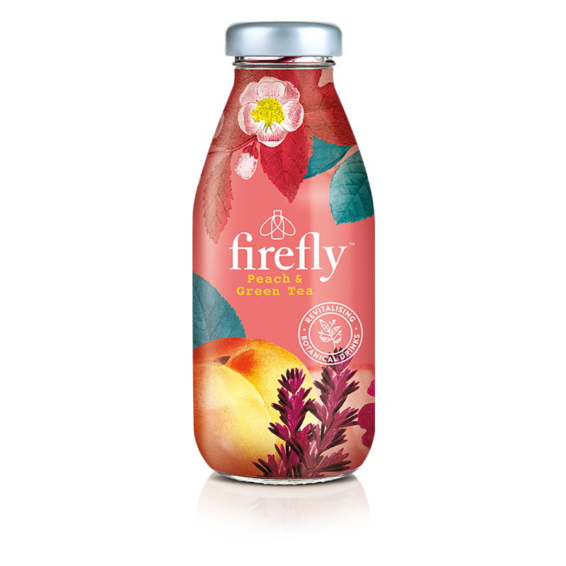 Firefly Peach &amp; Green Tea Drink330ML