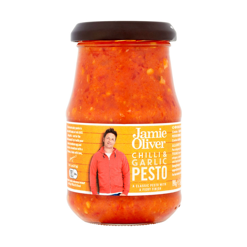 Jamie Oliver Chilli &amp; Garlic Pesto 190g