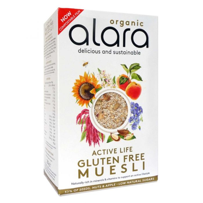 ALARA ORGANIC ACTIVE LIFE MUESLI GF