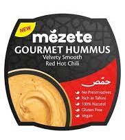 MEZETE Hummus with Red Chili 215 gm