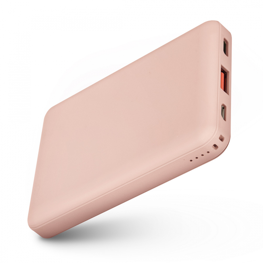 Uniq Fuele Mini 8000mAH USB-C PD Pocket Power Bank - Blush (Pink)