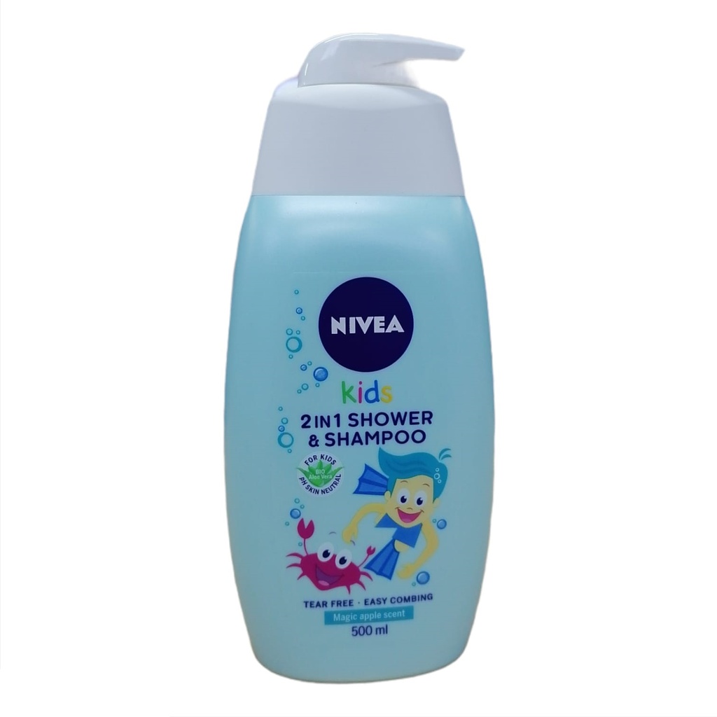 Nivea Kids Shower 2In1 Boy  500Ml