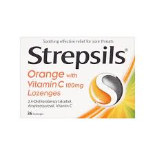 Strepsils Orange With Vitamins 36'S (C)