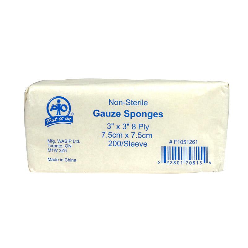 Gauze Sponge 8Ply (7.5 X 7.5 Cm )