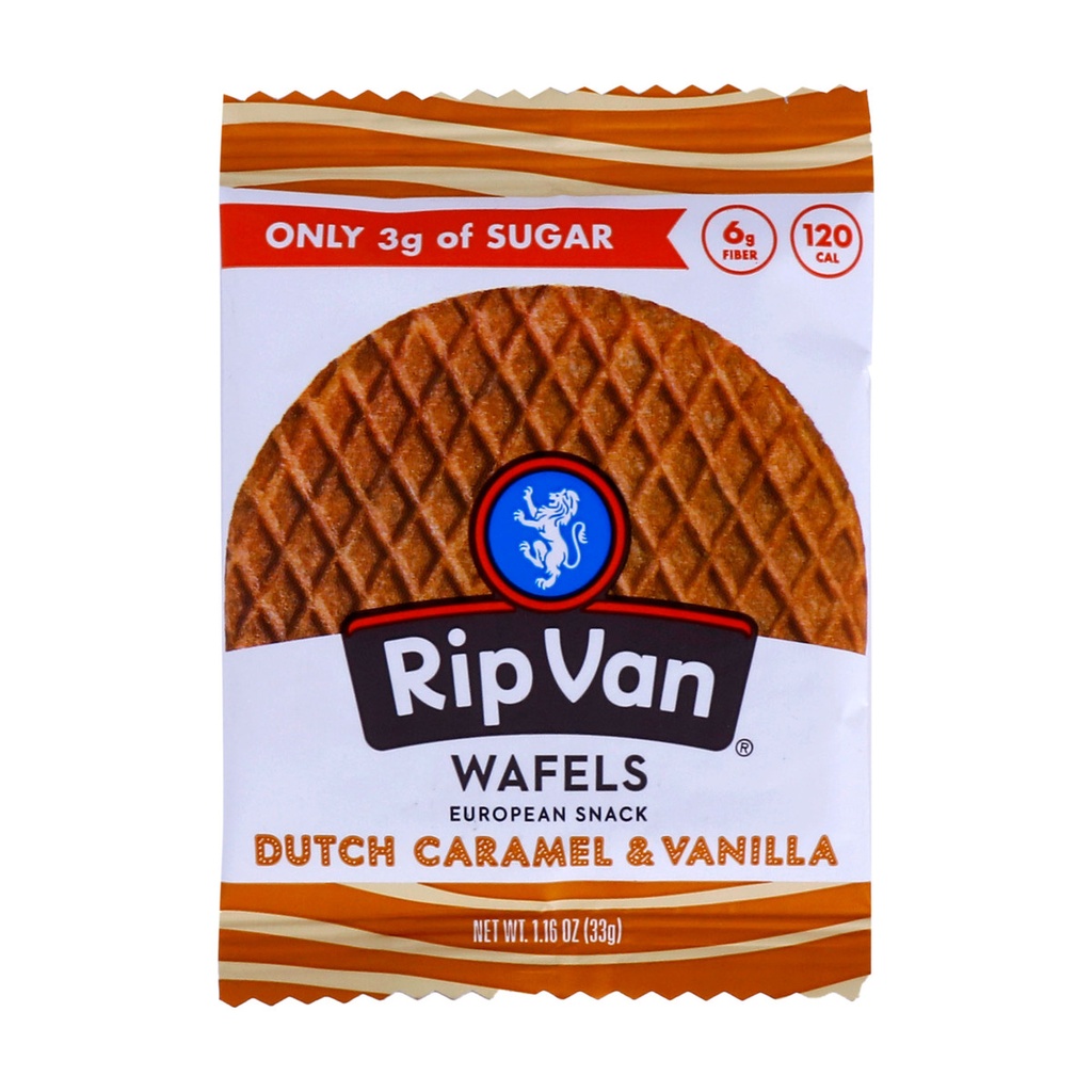 Rip Van Wafels Dutch Caramel &amp; Vanilla