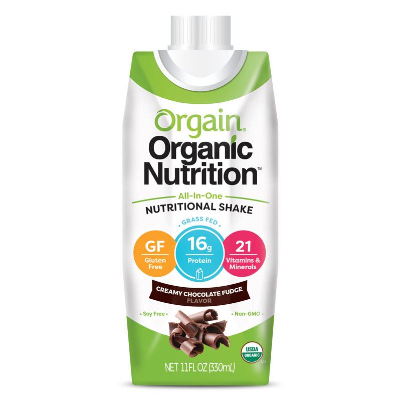 Orgain Organic Nutrition Shake Creamy Chocolate Fudge