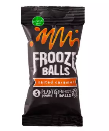 Frooze Energy Balls Plant Protein Fruit &amp; Nut salted caramel