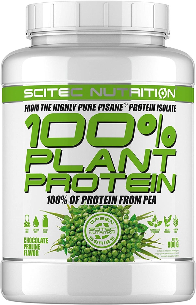 100% Plant Protein chocolate praline powder 900grms