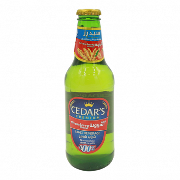 CEDARS MALT DRINKS STRAWBERRY  250 ML