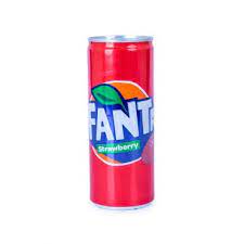 Fanta Strawberry 330 Ml Sleek Can