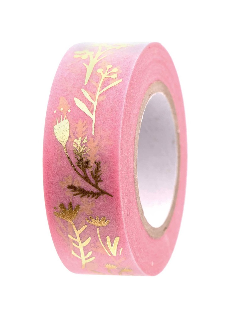 PINK FLORAL WASHI TAPES