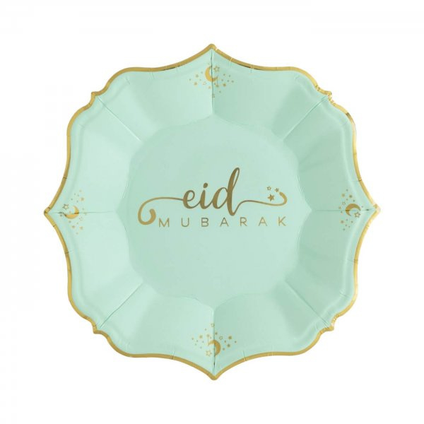 MINT DESSERT PLATES  (PACK OF 8)