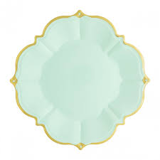 MINT LUNCH PLATES  (PACK OF 8)