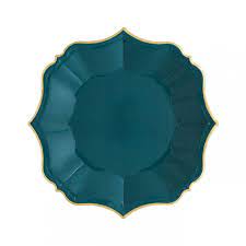 EMERALD DESSERT PLATES  (PACK OF 8)