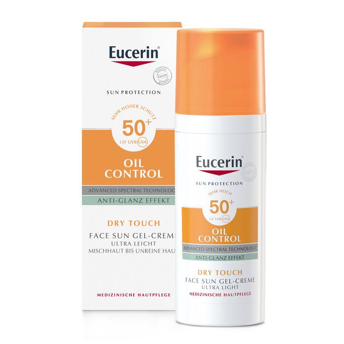 Eucerin Oil Control Cream Gel Dry Touch Spf50+ 50Ml